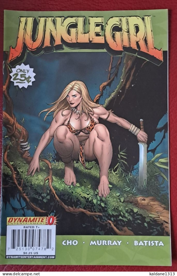 Jungle Girl 1 à 5  De Chez Dynamite 2007-2008  En Anglais Très Bon état Tarzan - DC