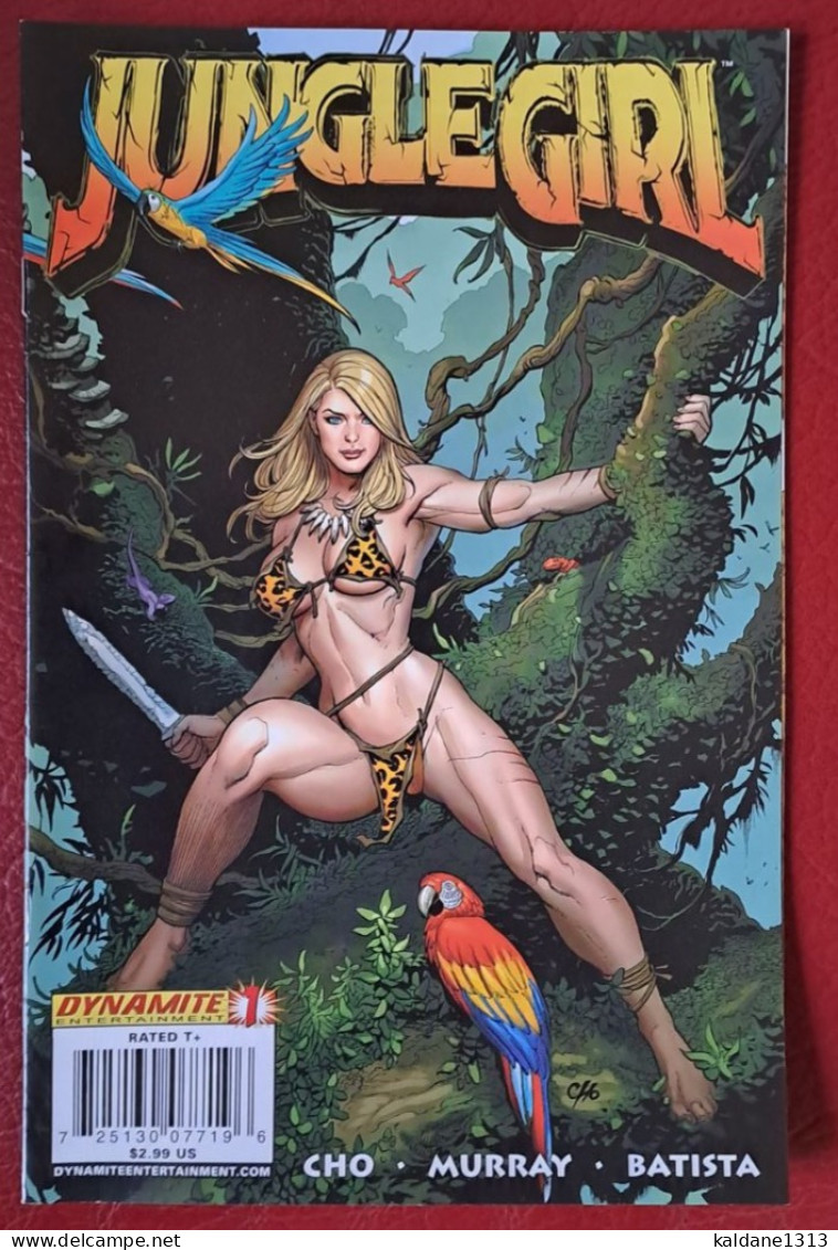 Jungle Girl 1 à 5  De Chez Dynamite 2007-2008  En Anglais Très Bon état Tarzan - DC