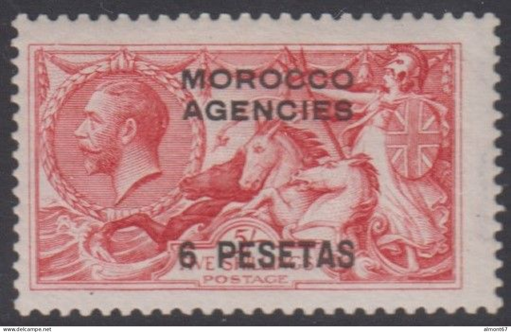 Maroc - Bureaux Anglais - Zone Espagnole N° 45 * - Oficinas En  Marruecos / Tanger : (...-1958