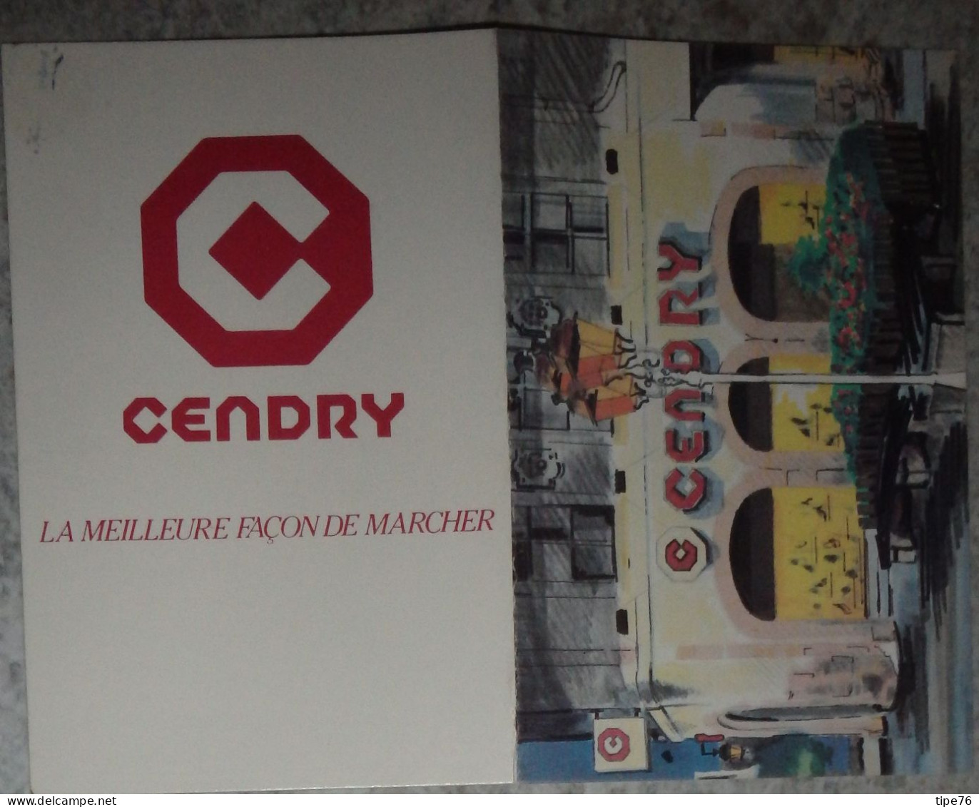 Petit Calendrier Poche 1985 Magasin Enseigne Cendry Chaussures - Petit Format : 1981-90