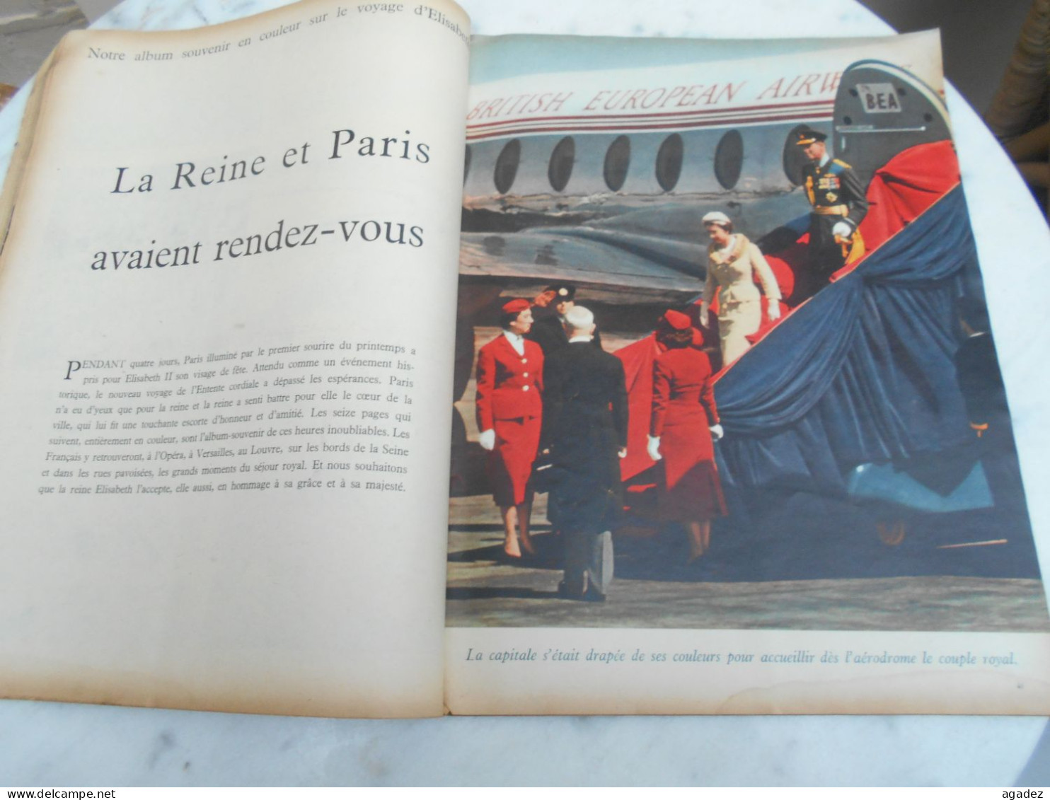 Ancien Paris Match N° 420 1957  Elisabeth Et Philip En France Françoise Sagan - Informations Générales