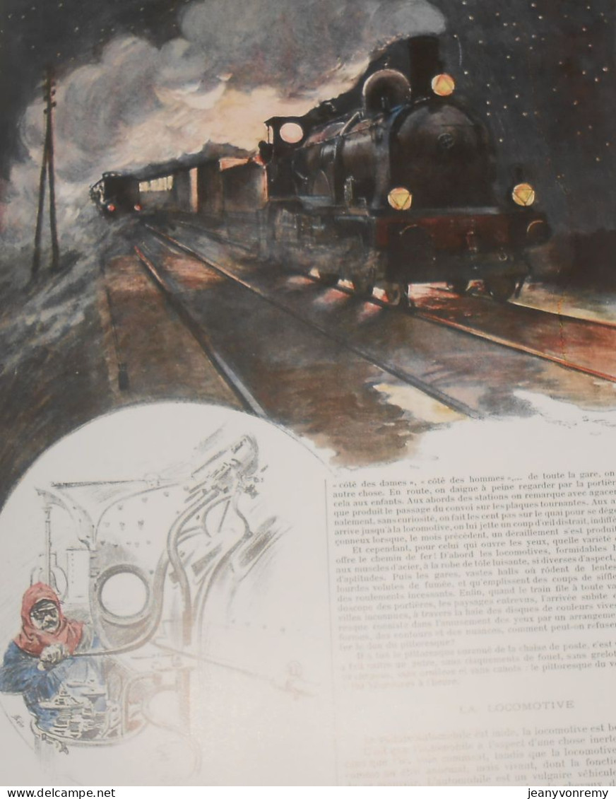 Les Chemins De Fer. Les Grands Dossiers De L'Illustration. Histoire D'un Siècle. 1843-1944. 1987. - Chemin De Fer & Tramway