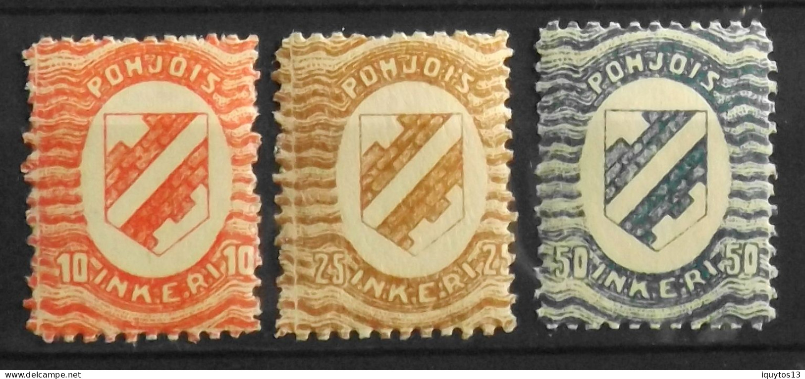 Finlande > 1856-1917 Administration Russe > 3 Timbres Neufs** - TBE - Ungebraucht