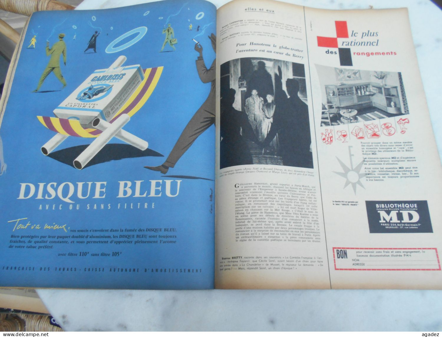 Ancien Paris Match N° 419 1957  Elisabeth Et Philip En France - Informations Générales