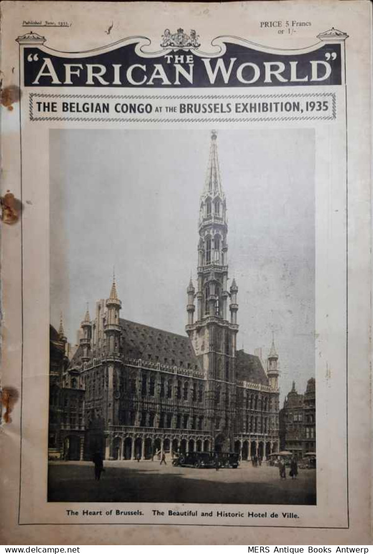 The Belgian Congo At The Brussels Exhibition, 1935 - Africa