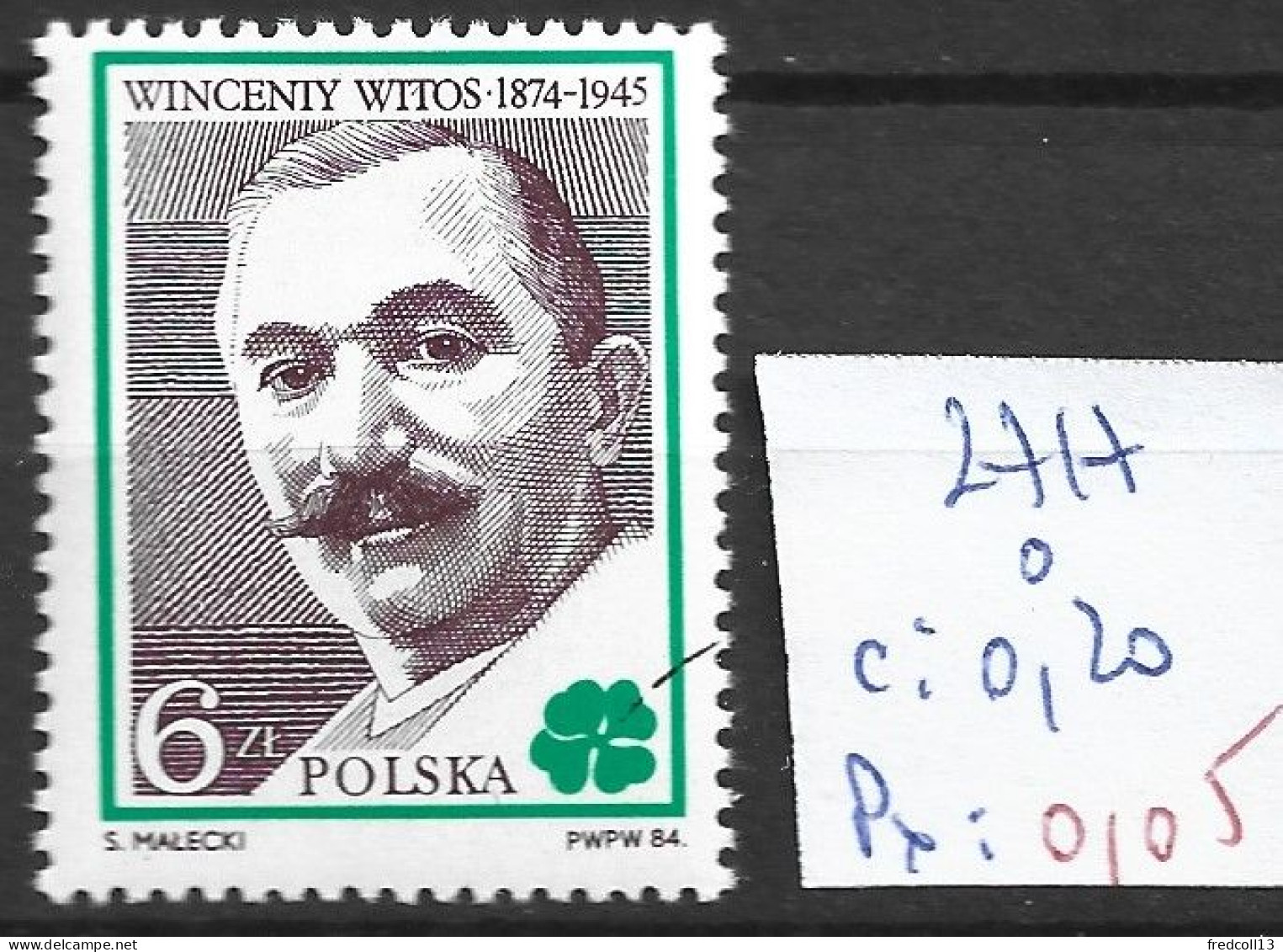 POLOGNE 2717 Oblitéré Côte 0.20 € - Oblitérés