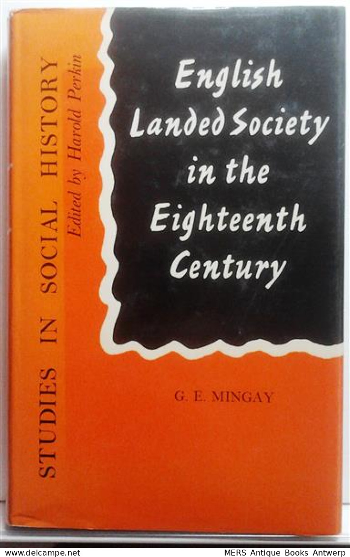 English Landed Society In The  Eighteenth Century - Autres & Non Classés