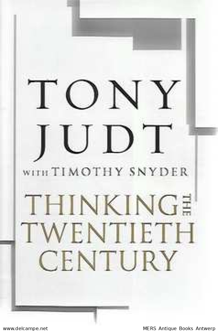 Thinking The Twentieth Century - Autres & Non Classés