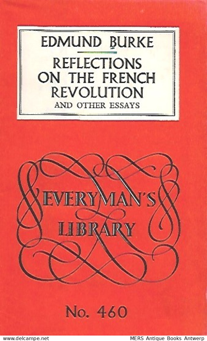 Reflections On The French Revolution And Other Essays - Other & Unclassified