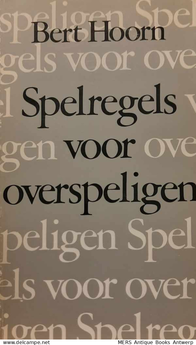 Spelregels Voor Overspeligen - Dichtung