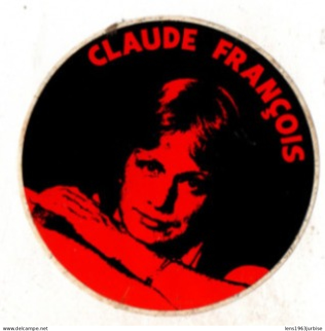 Claude François , 5 Autocollants - Pegatinas
