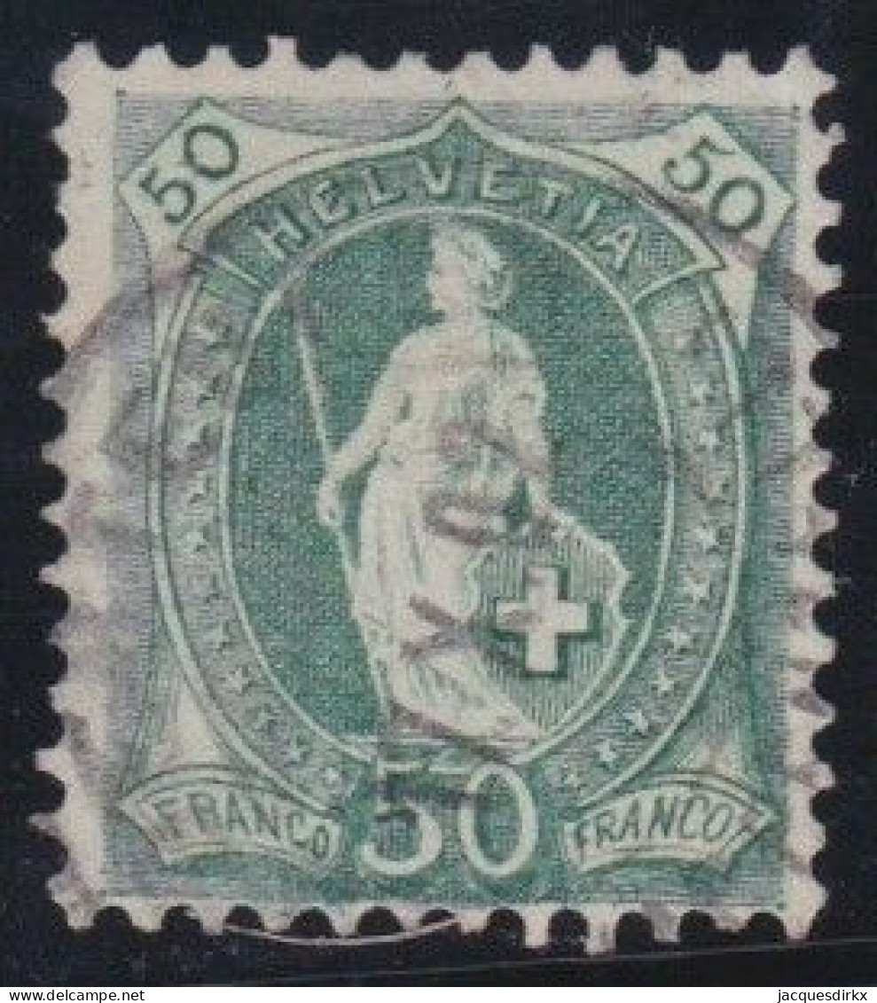 Suisse   .  Yvert  .    77    .        O        .    Oblitéré - Used Stamps