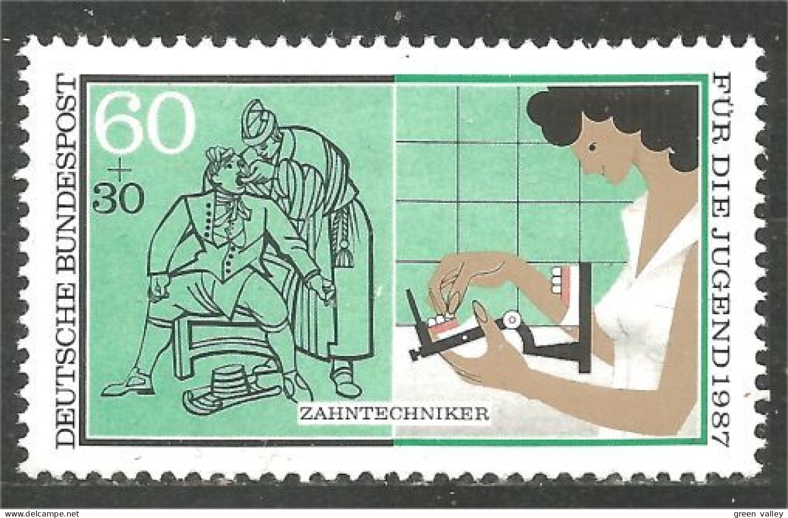 446 Germany Dentiste Dentist Zahnarzt MNH ** Neuf SC (GEF-375c) - Other & Unclassified