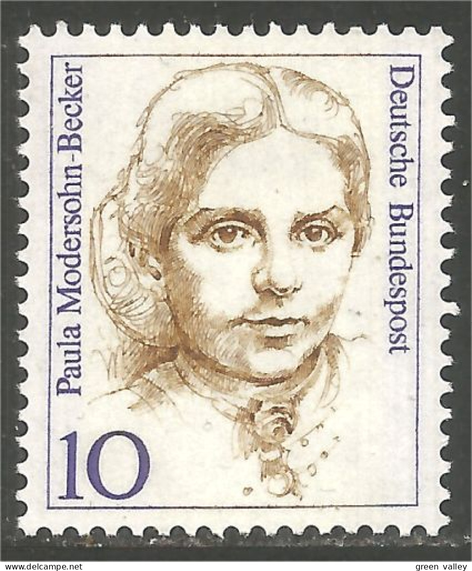 446 Germany Paula Modersohn-Becker Peintre Painter MNH ** Neuf SC (GEF-347) - Famous Ladies