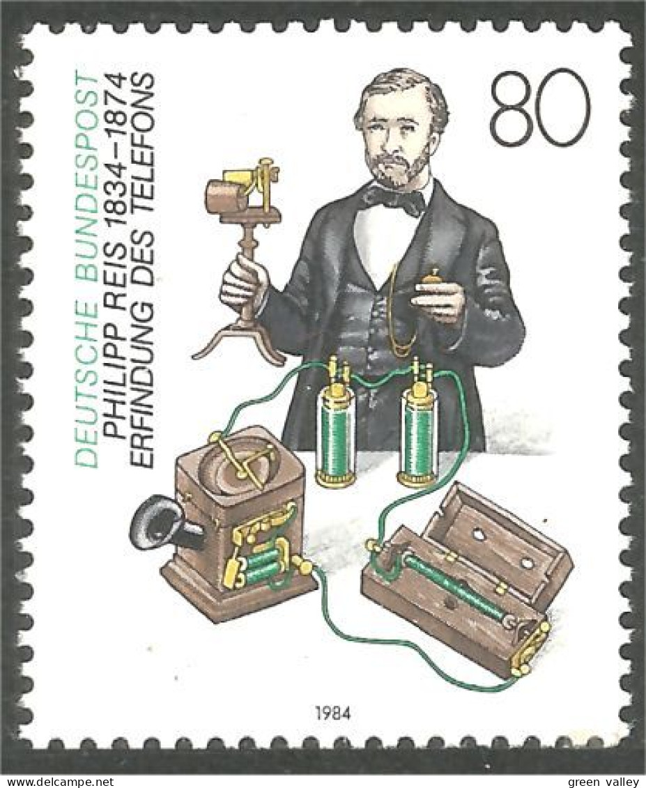 446 Germany Philipp Reis Physicien Physicist Inventeur Inventor MNH ** Neuf SC (GEF-316) - Fisica