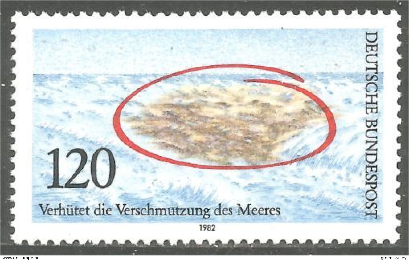 446 Germany Water Pollution Eau MNH ** Neuf SC (GEF-307) - Inquinamento
