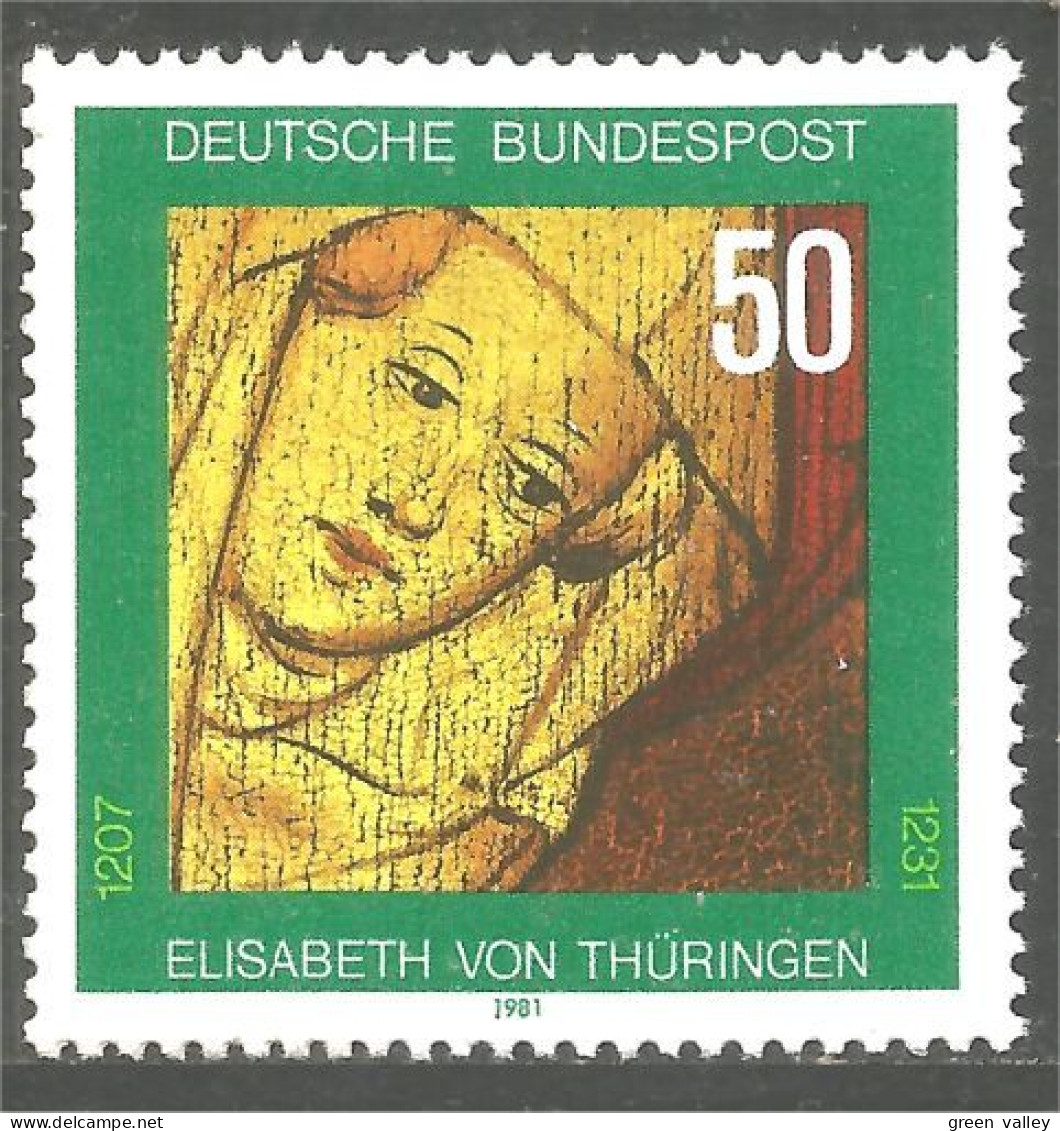 446 Germany Saint Elisabeth Elizabeth Thuringe MNH ** Neuf SC (GEF-299) - Cristianismo
