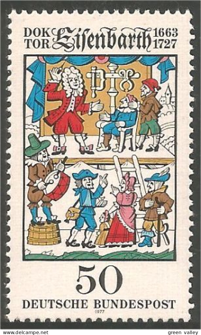 446 Germany Eisenbarth Traveling Surgeon Chirurgien Itinérant MNH ** Neuf SC (GEF-271b) - Médecine