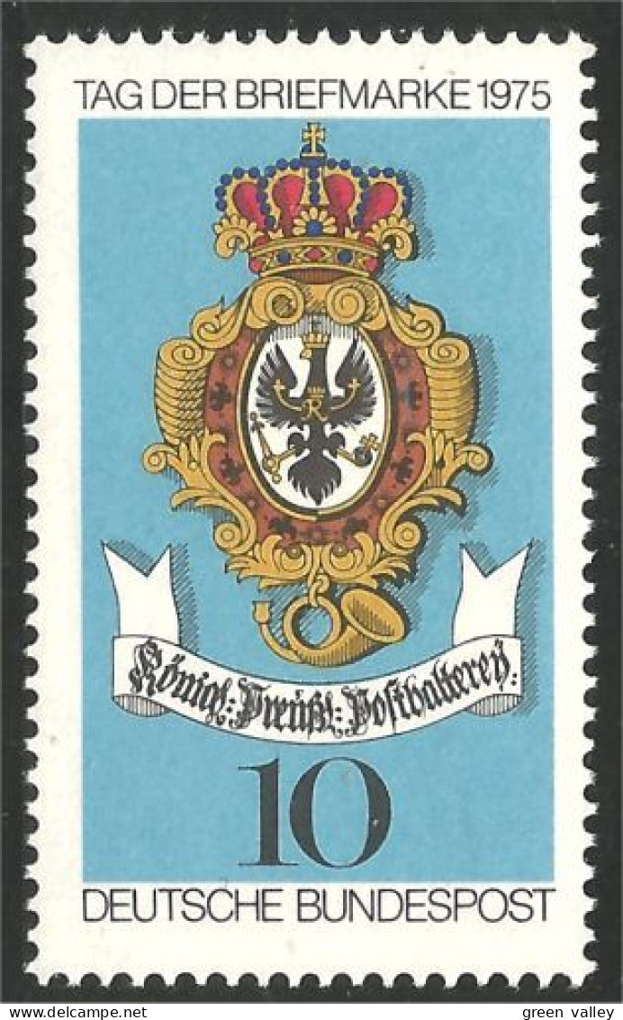 446 Germany Armoiries Coat Arms Poste Royale Prusse Post MNH ** Neuf SC (GEF-243b) - Sellos