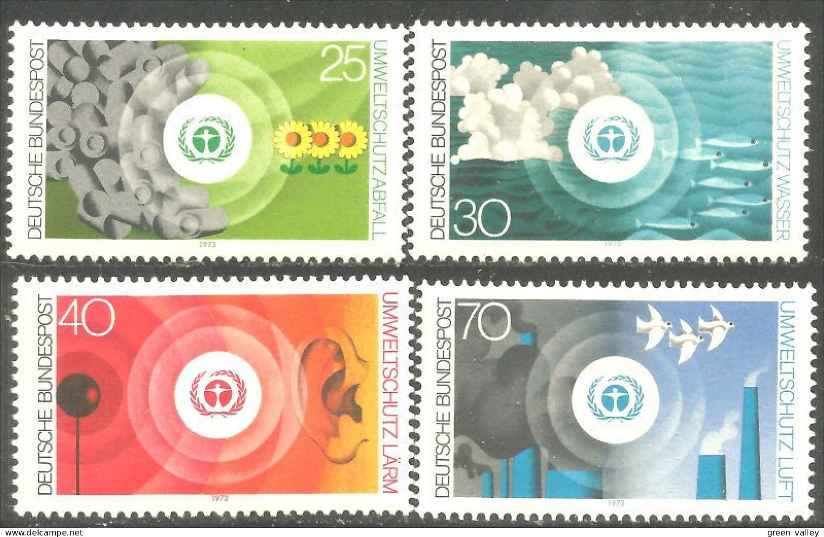 446 Germany Environment Protection Environnement MNH ** Neuf SC (GEF-203) - Other & Unclassified