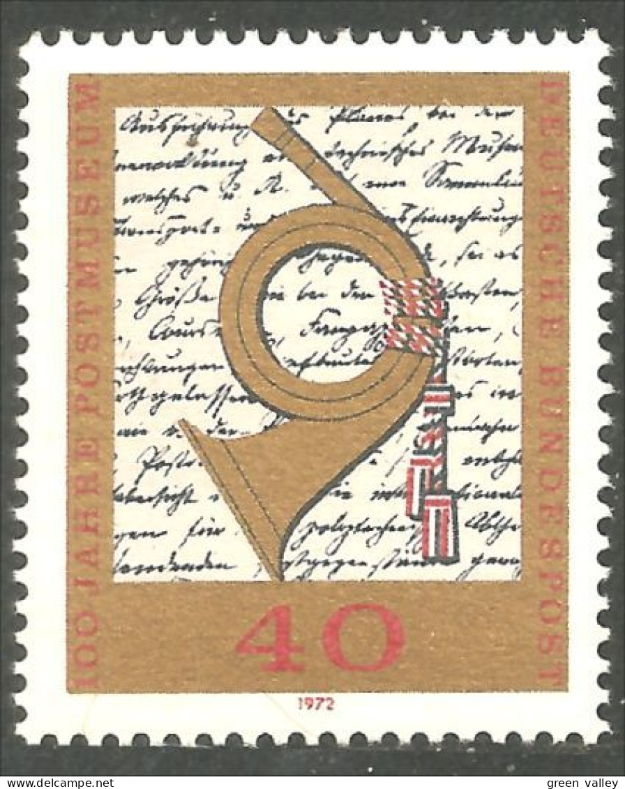446 Germany Posthorn Cor Postal Musée Museum Berlin MNH ** Neuf SC (GEF-184a) - Museums