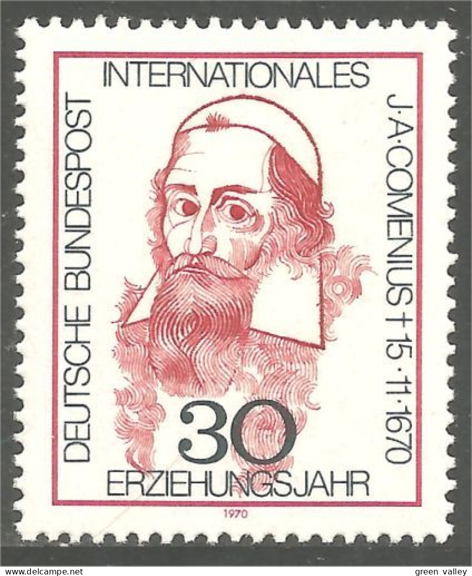 446 Germany Comenius Kamensky MNH ** Neuf SC (GEF-167a) - Theologen