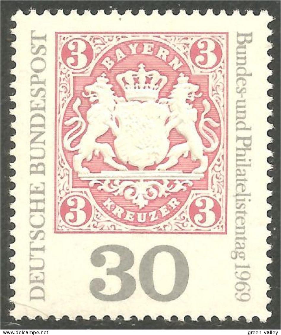 446 Germany Philatélie Bavière Bavaria Philately MNH ** Neuf SC (GEF-155b) - Postzegels
