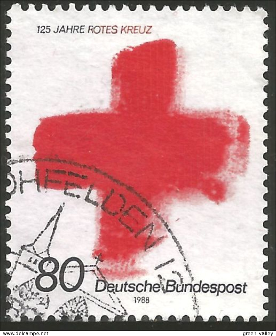 446 Germany 1988 125th Croix Rouge Red Cross Rotkreuze (GEF-37) - Medicine