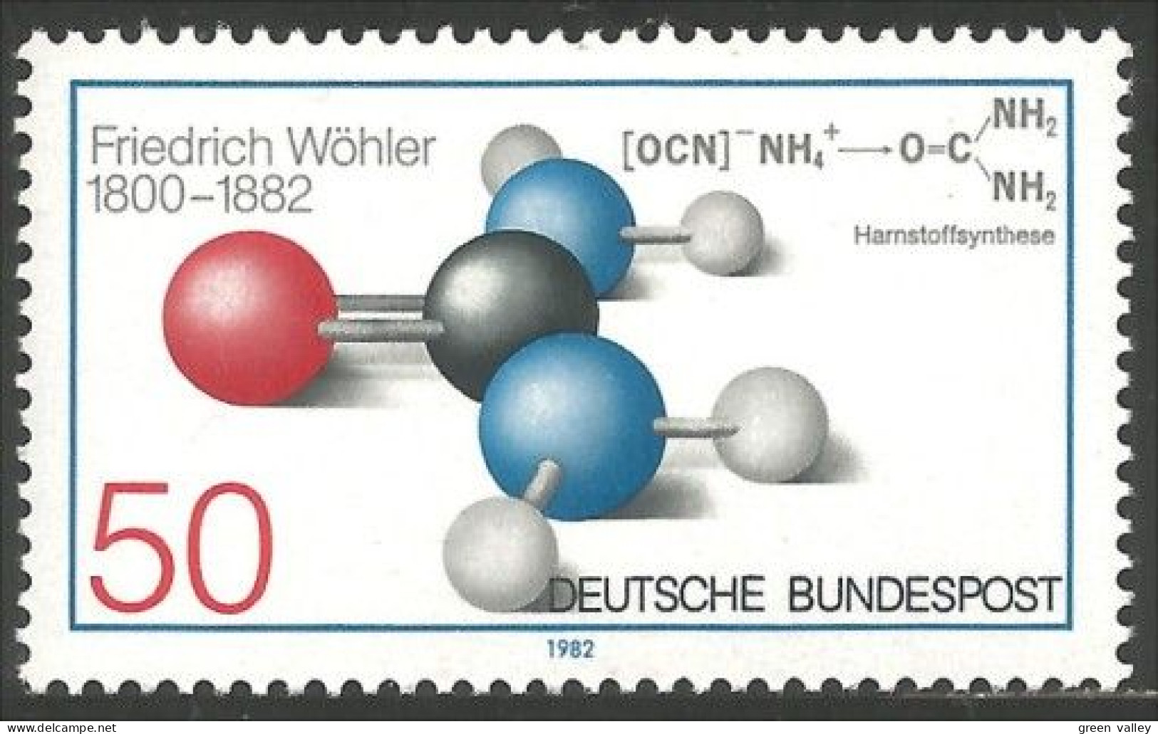 446 Germany Wohler Urea Urée Model Molécule Medecine MNH ** Neuf SC (GEF-33) - Medicine