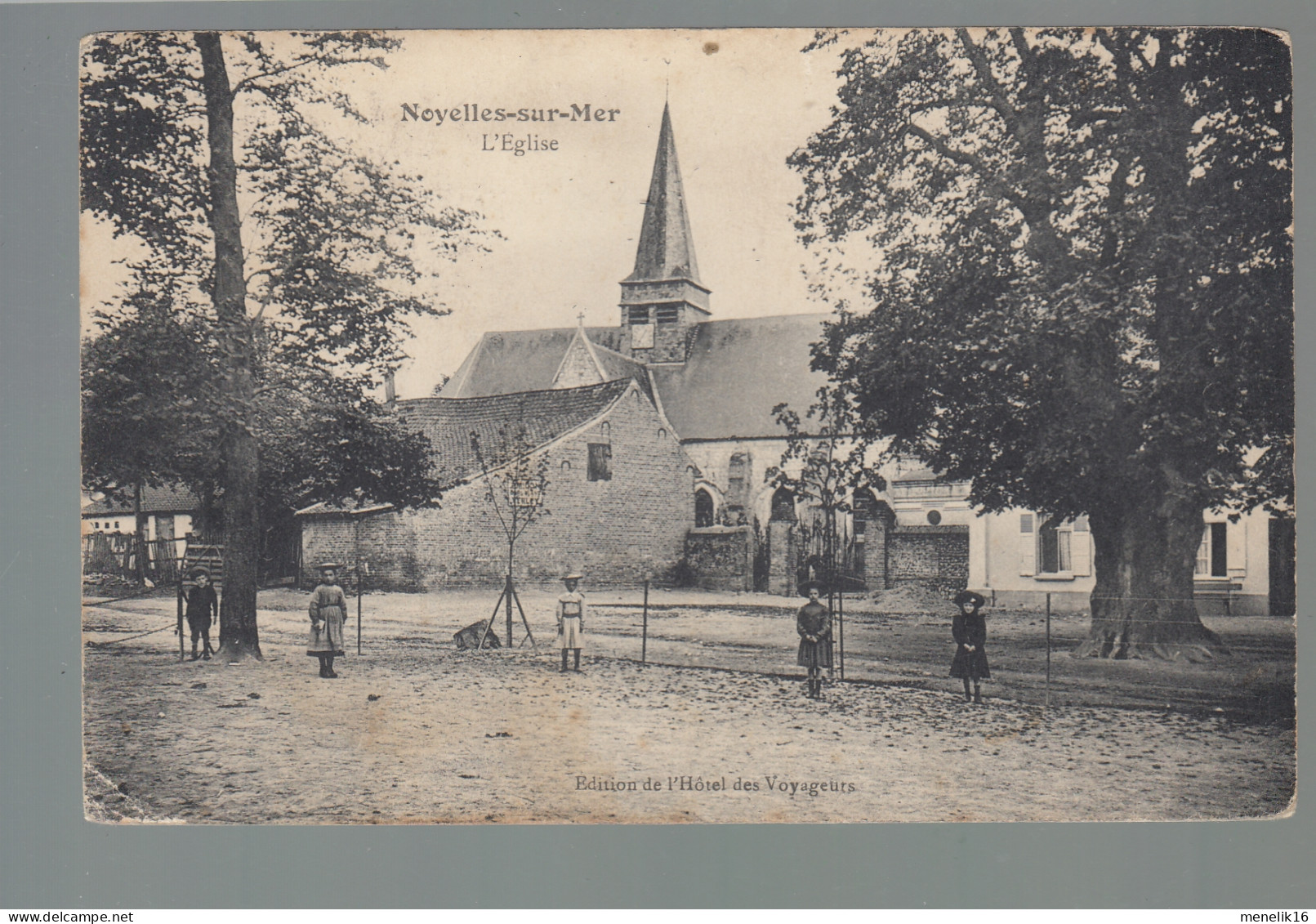 CP - 80 - Noyelles-sur-Mer - Eglise - Noyelles-sur-Mer