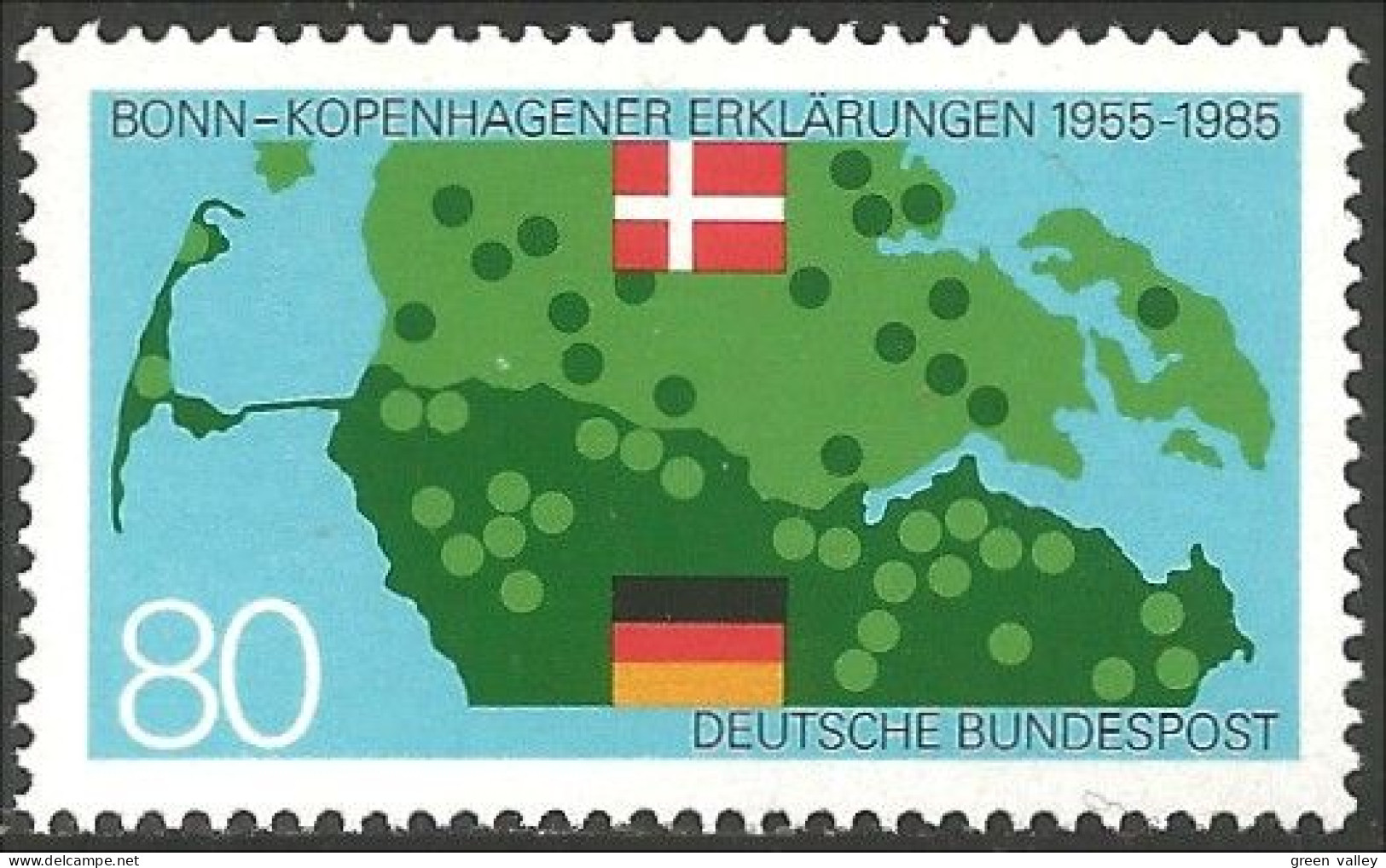 446 Germany Drapeaux Flags MNH ** Neuf SC (GEF-17) - Timbres