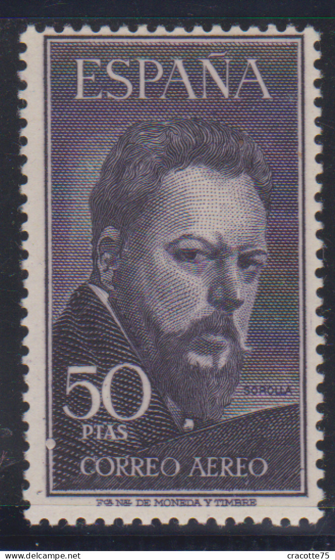 ESPAGNE - N°PA 263** - Joaquin Sorolla Y Batista - Peintre.(cote 800€) - Unused Stamps