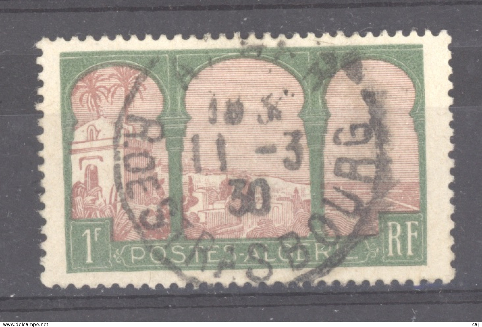 Algérie  :  Yv  51c  (o)  Variété:  Arbre Cassé - Used Stamps
