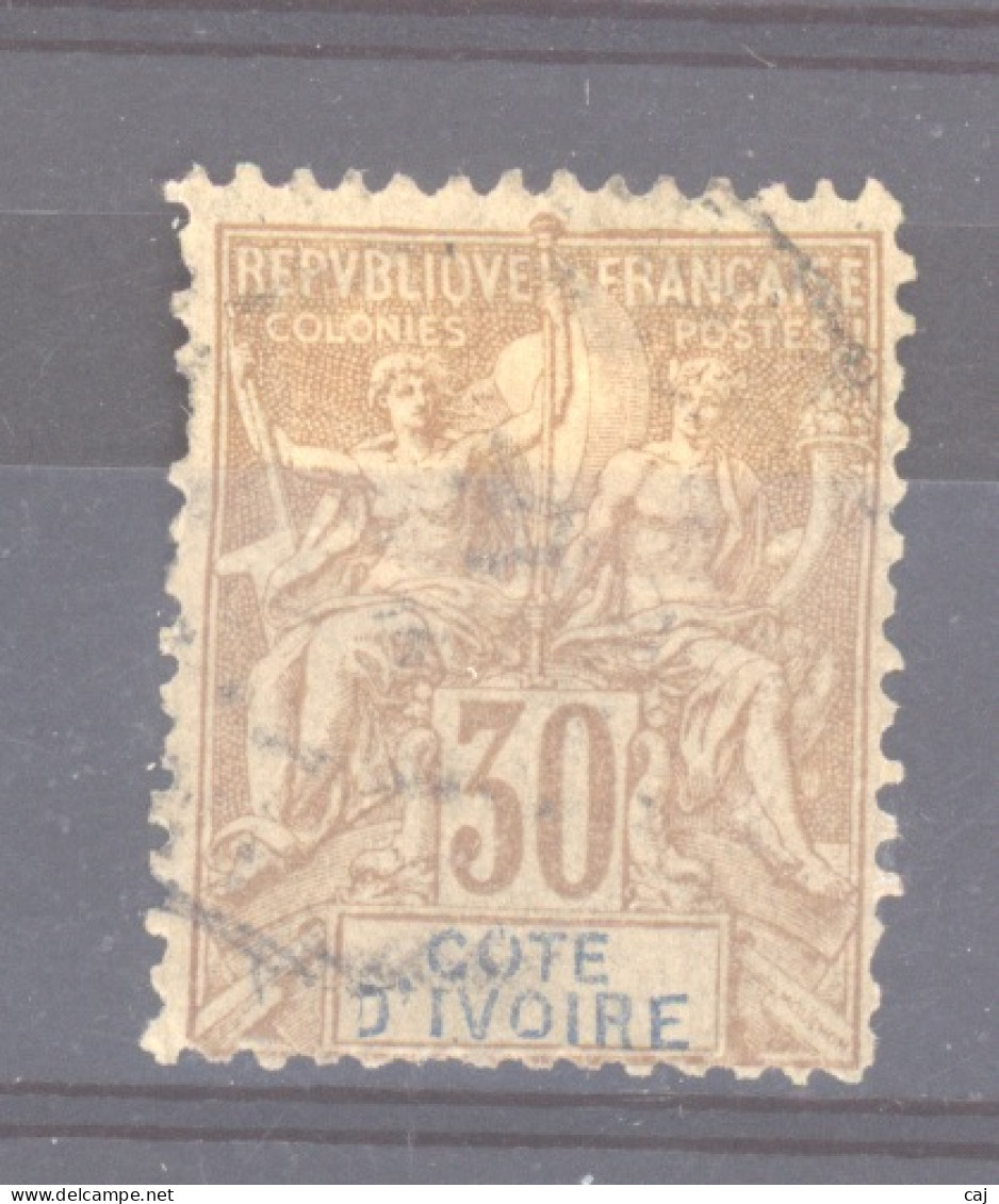 Côte D' Ivoire  :  Yv  9  (o) - Used Stamps