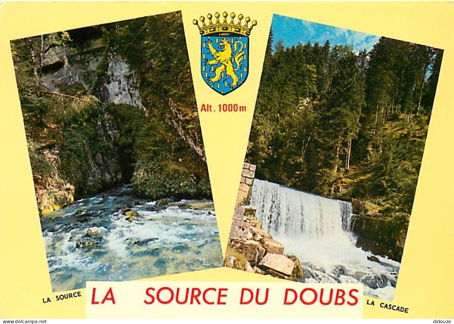 25 - Mouthe - La Source Du Doubs - Multivues - Blasons - CPM - Voir Scans Recto-Verso - Mouthe