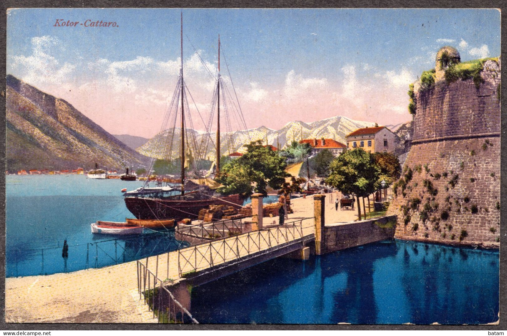 242 - Kotor - Cattaro 1918 - Montenegro  - Postcard - Montenegro