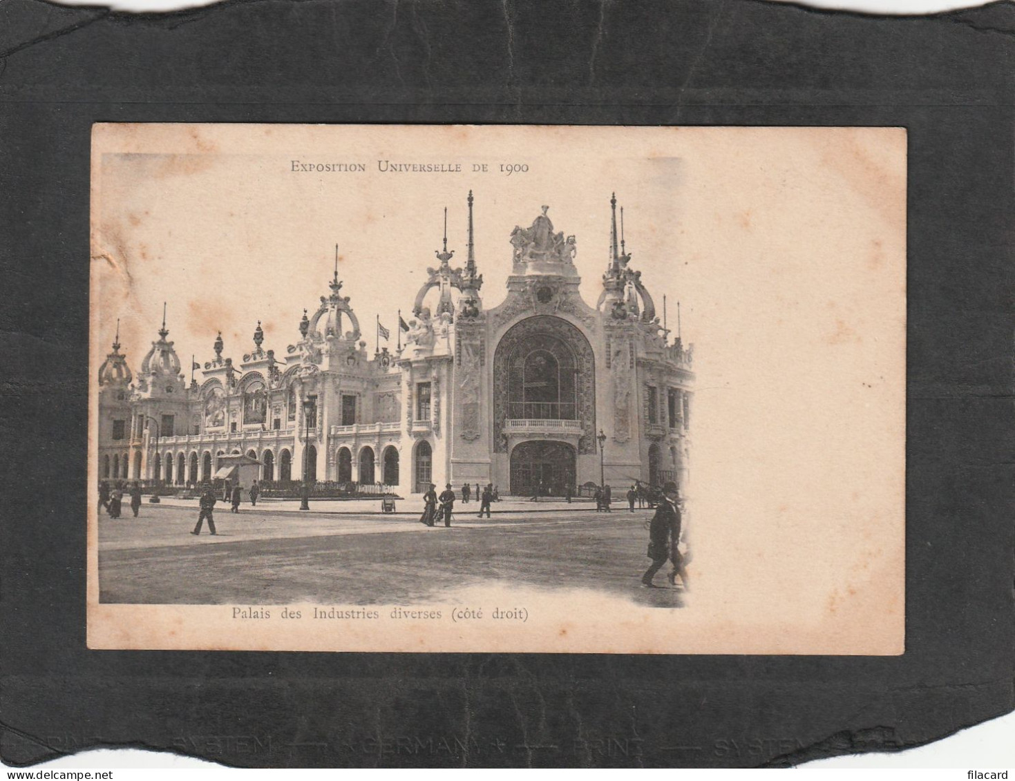 127890            Francia,  Exposition  Universelle  De  1900,  Palais  Des  Industries  Diverses,  Cote  Droit,  NV - Expositions