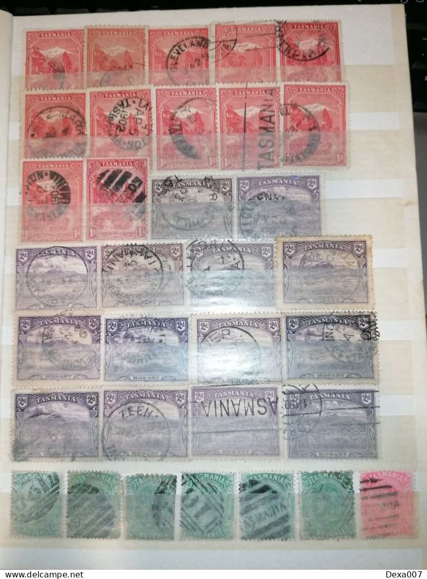 Victorian Era Classical Stamps Tasmania, Queensland, Victoria, West Australia, NSW And More! - Collections (en Albums)