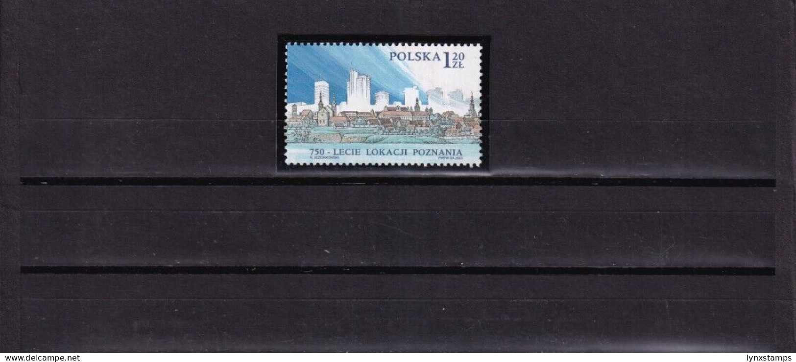 ER01 Poland 2003 The 750th Anniversary Of Poznan Location MNH - Unused Stamps