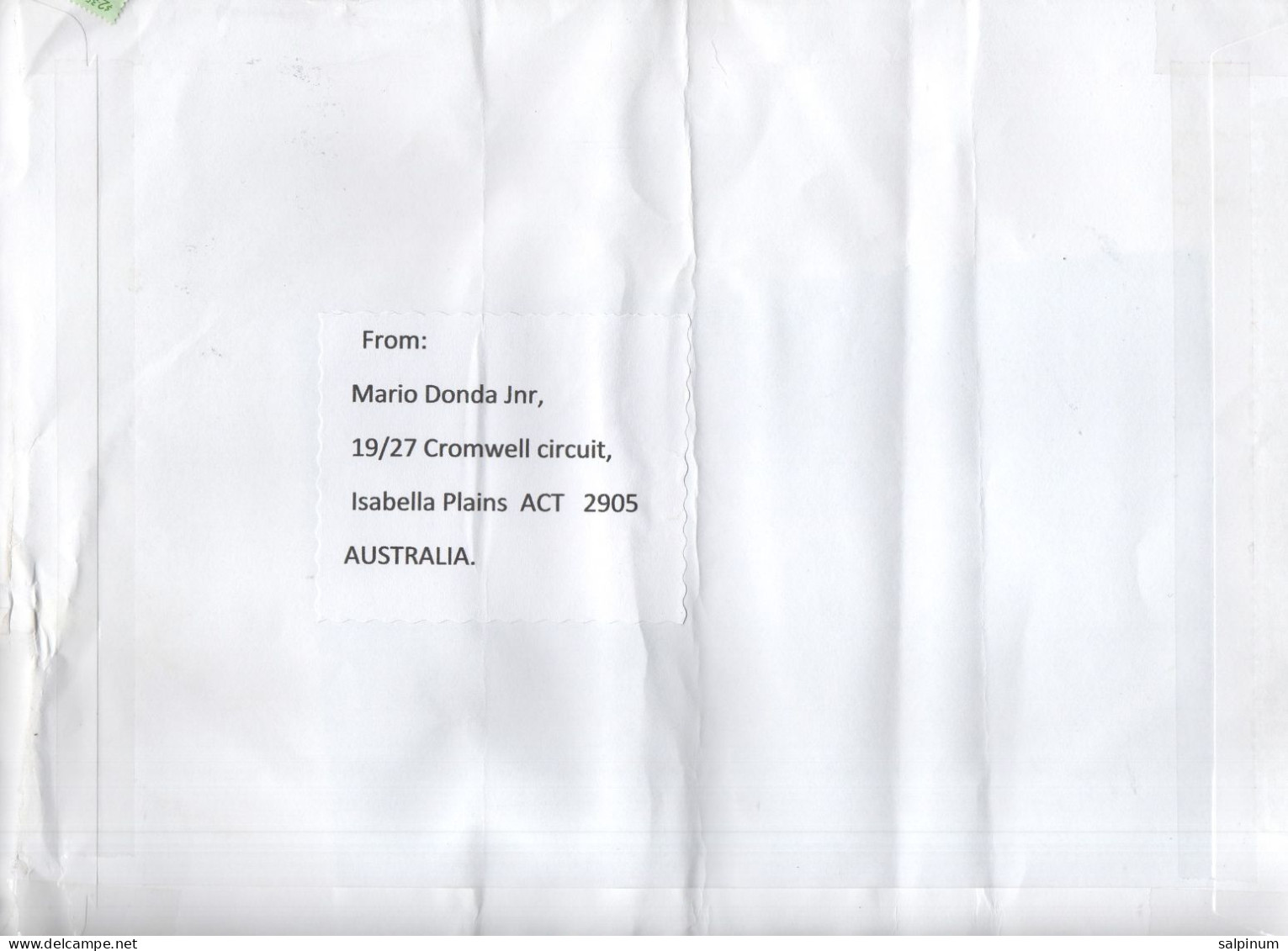 Philatelic Envelope With Stamps Sent From AUSTRALIA To ITALY - Cartas & Documentos