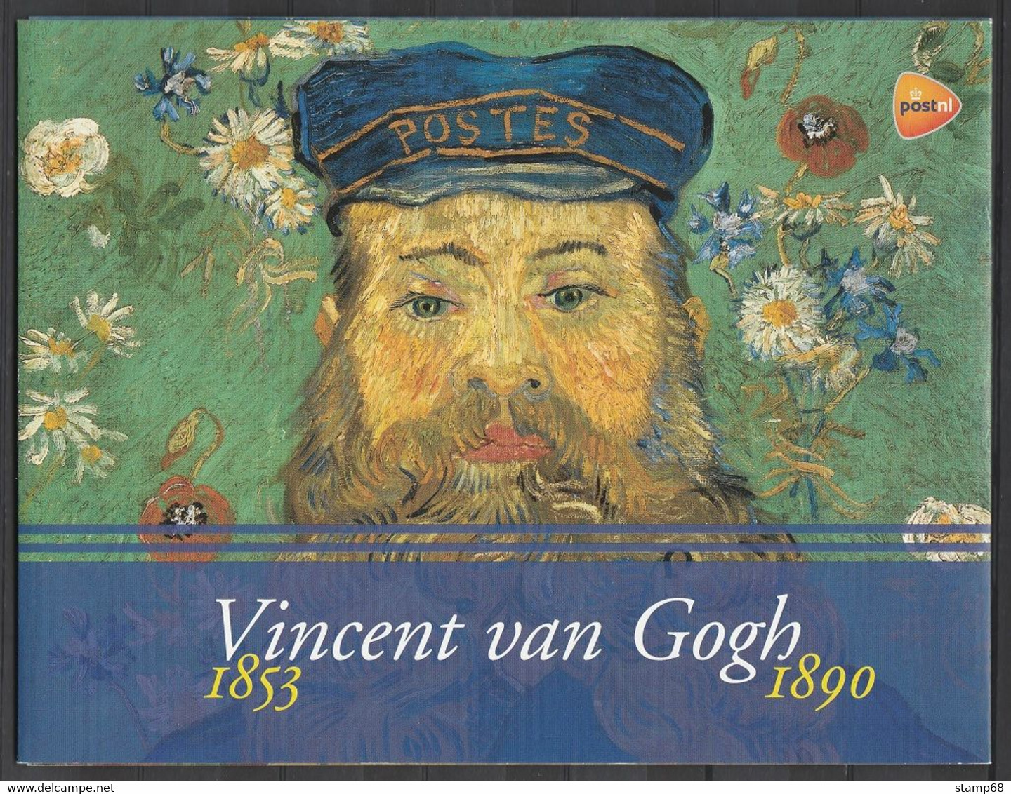 Nederland NVPH 3012F1-4 Mapje Persoonlijke Zegels Vincent Van Gogh 2015 MNH Postfris Art Paintings - Francobolli Personalizzati