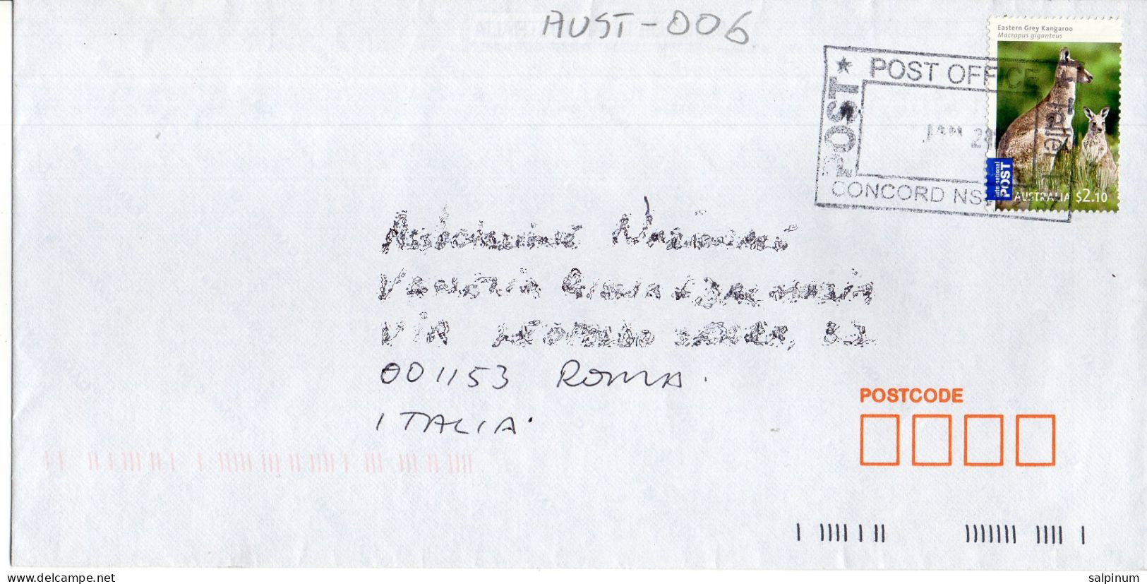 Philatelic Envelope With Stamps Sent From AUSTRALIA To ITALY - Storia Postale