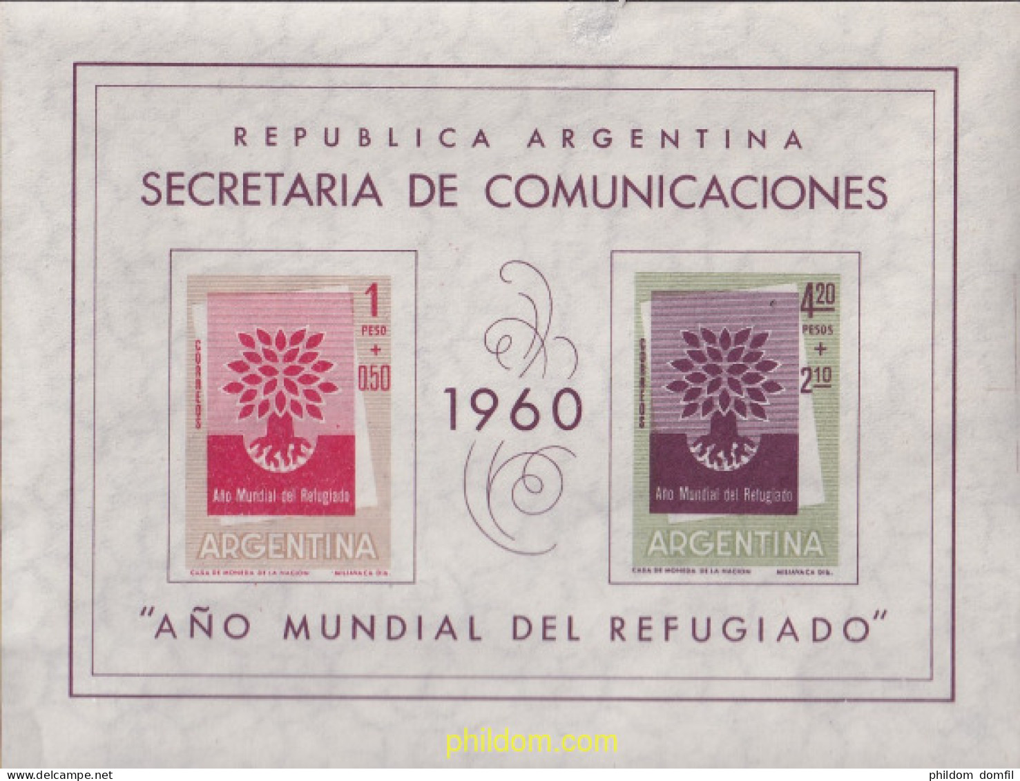 726472 MNH ARGENTINA 1960  - Ungebraucht