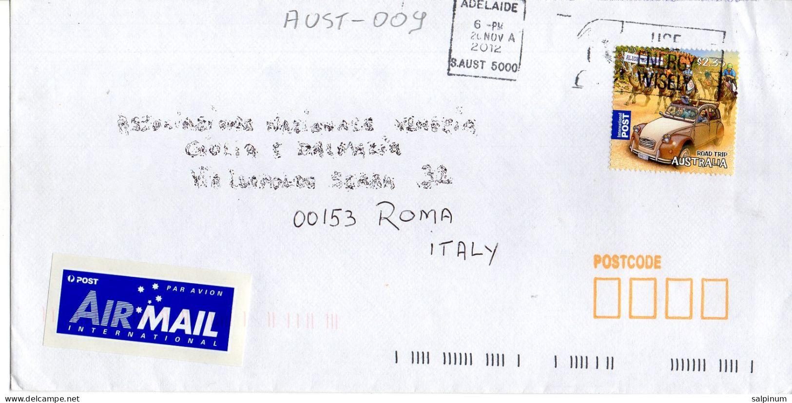 Philatelic Envelope With Stamps Sent From AUSTRALIA To ITALY - Covers & Documents