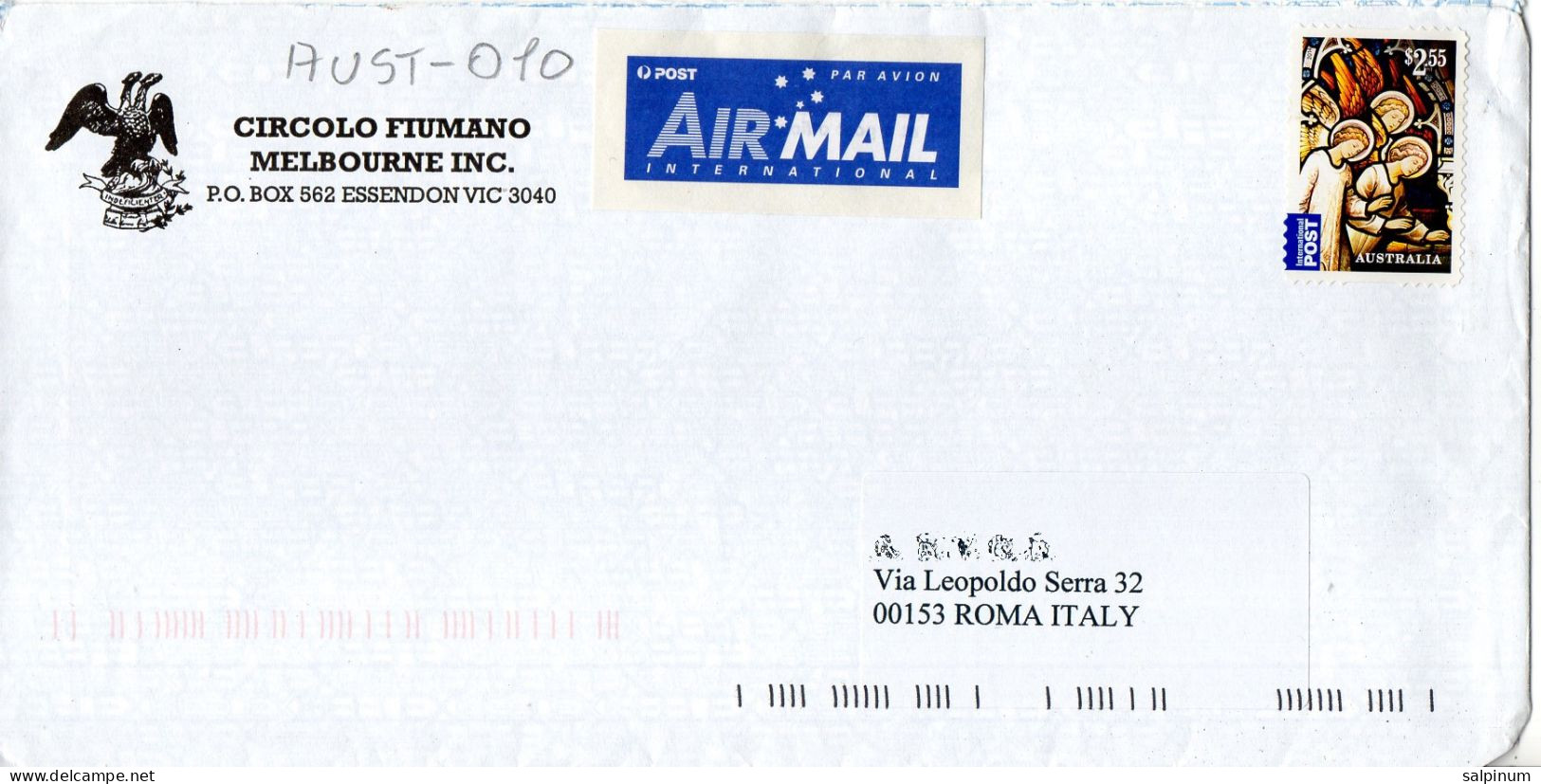 Philatelic Envelope With Stamps Sent From AUSTRALIA To ITALY - Brieven En Documenten