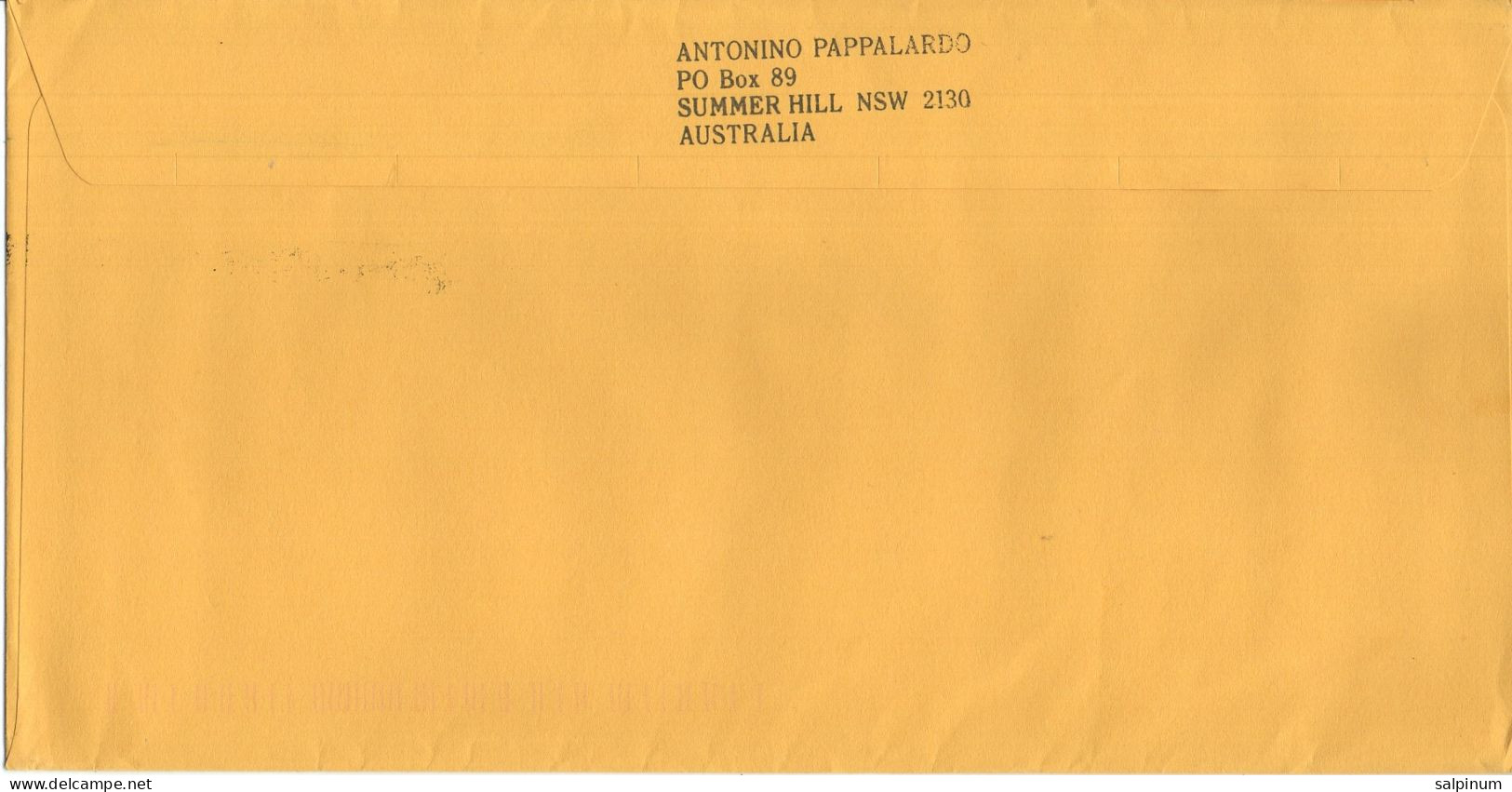 Philatelic Envelope With Stamps Sent From AUSTRALIA To ITALY - Brieven En Documenten