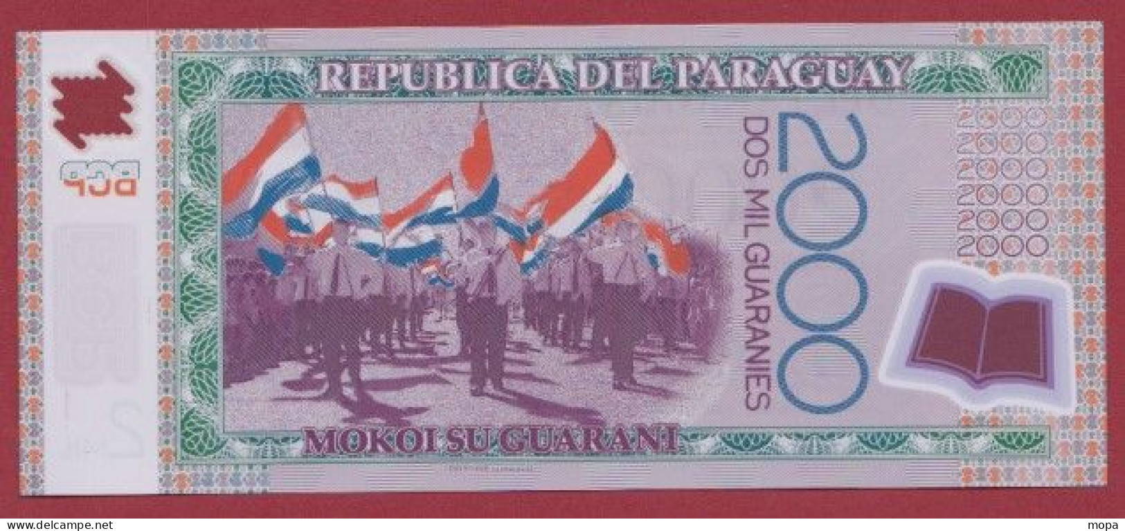 Paraguay    --2000 Milguaranies   --- 2008---UNC --(317) - Paraguay