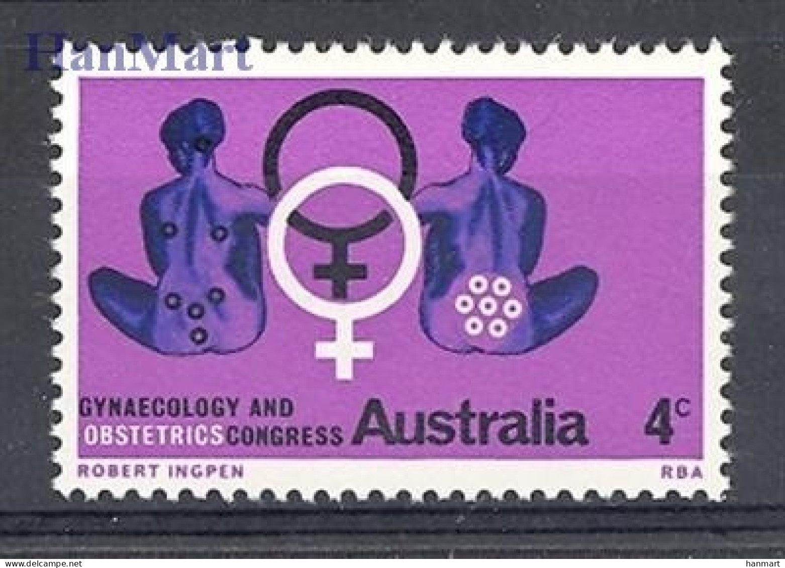 Australia 1967 Mi 389 MNH  (ZS7 ASL389) - Famous Ladies