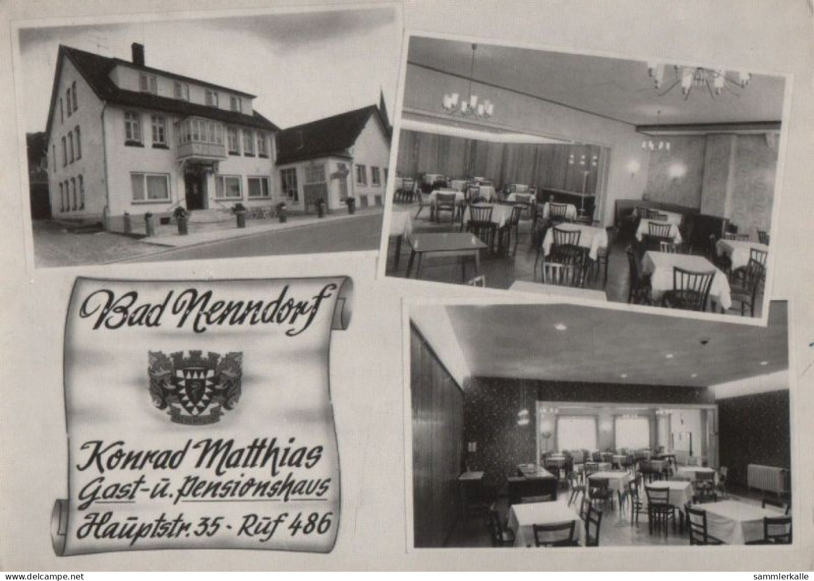 83641 - Bad Nenndorf - Pensionshaus Konrad Matthias - 1968 - Bad Nenndorf