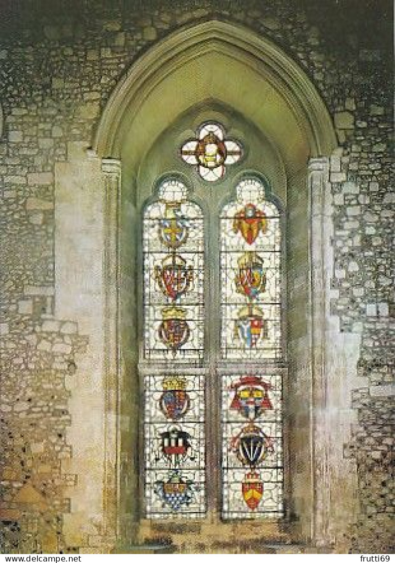 AK 207753 ENGLAND  - The Great Hall Of Winchester Castle - Glass Window - Winchester